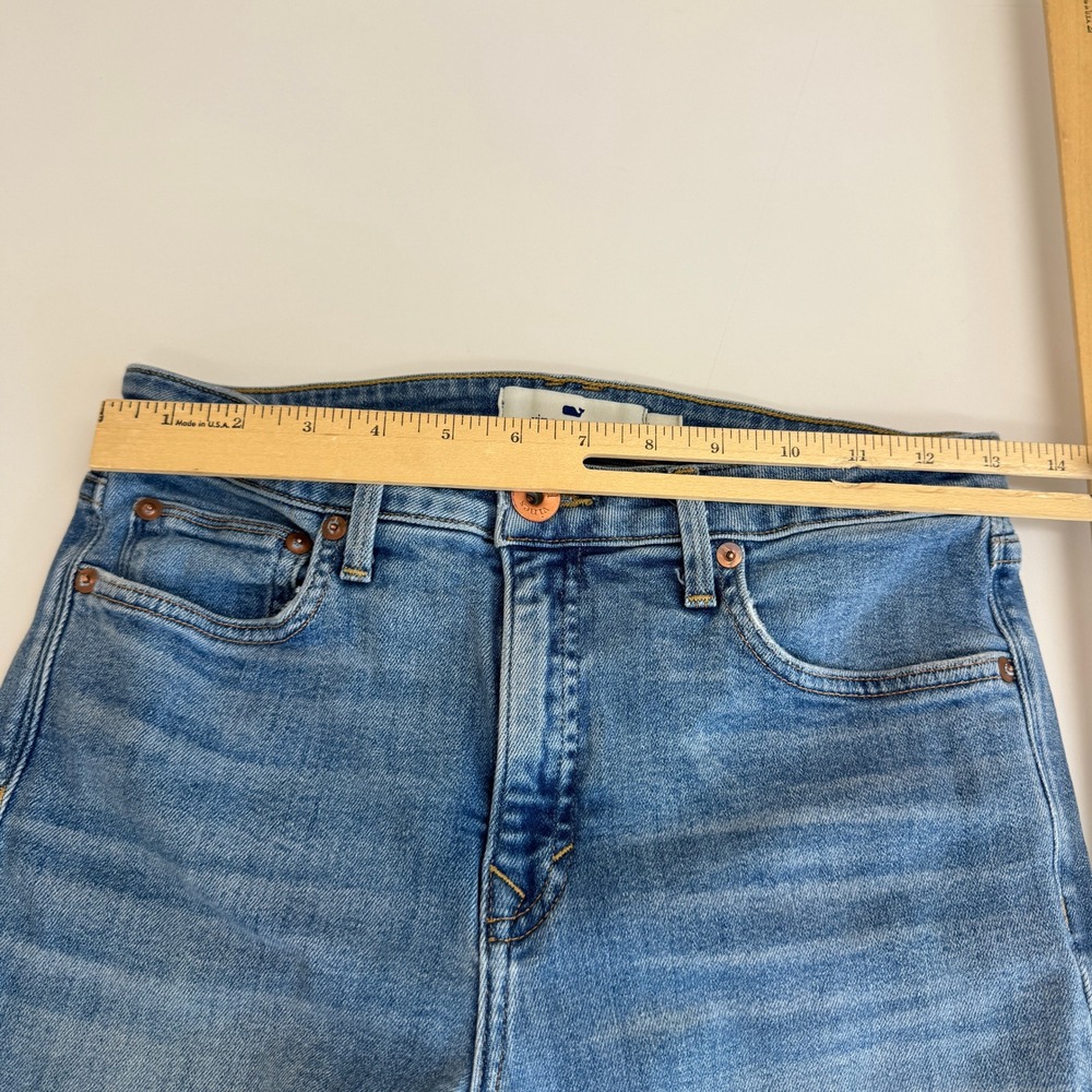 Vineyard Vines Jeans Womens‎ 27 Blue Skinny Medium Wash High Rise Stretch Denim - Picture 4 of 6